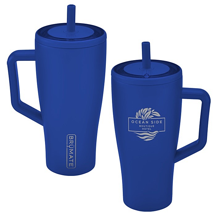Custom BruMate Era Vacuum Tumbler with Straw - 30 oz.- Laser Engraved