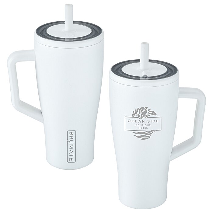 Custom BruMate Era Vacuum Tumbler with Straw - 30 oz.- Laser Engraved