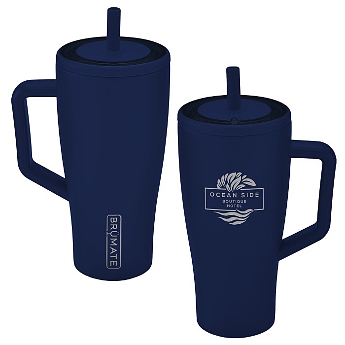 Custom BruMate Era Vacuum Tumbler with Straw - 30 oz.- Laser Engraved