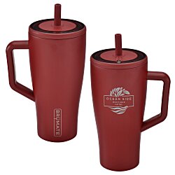 Custom BruMate Era Vacuum Tumbler with Straw - 30 oz.- Laser Engraved