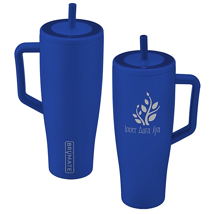 Custom BruMate Era Vacuum Tumbler with Straw - 40 oz.- Laser Engraved