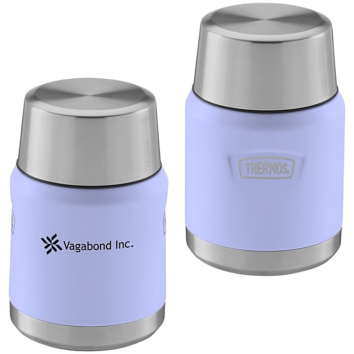 Custom Thermos ICON Vacuum Food Jar with Spoon - 16 oz.