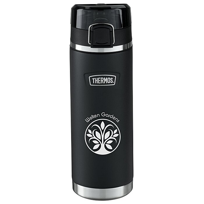 Custom Thermos ICON Vacuum Hydration Bottle with Chug Lid - 24 oz.