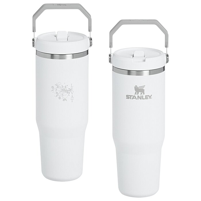 Custom Stanley IceFlow Flip Straw Tumbler - 30 oz - Laser Engraved