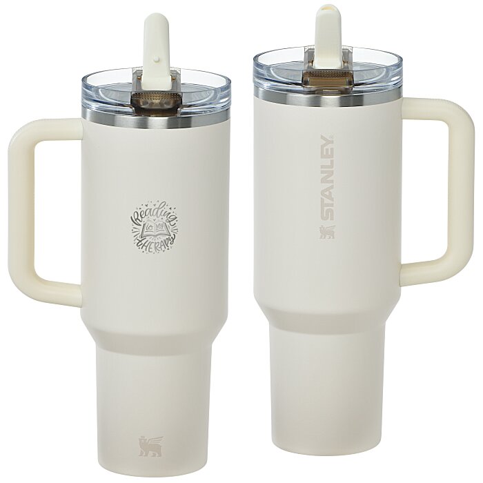 Custom Stanley Quencher ProTour Flip Straw Mug - 40 oz - Laser Engraved