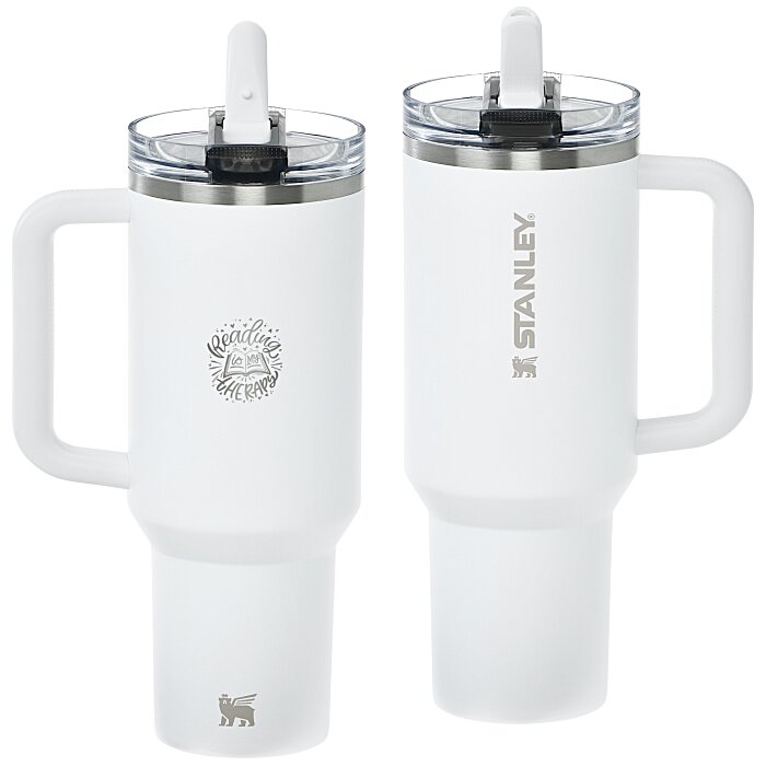 Custom Stanley Quencher ProTour Flip Straw Mug - 40 oz - Laser Engraved