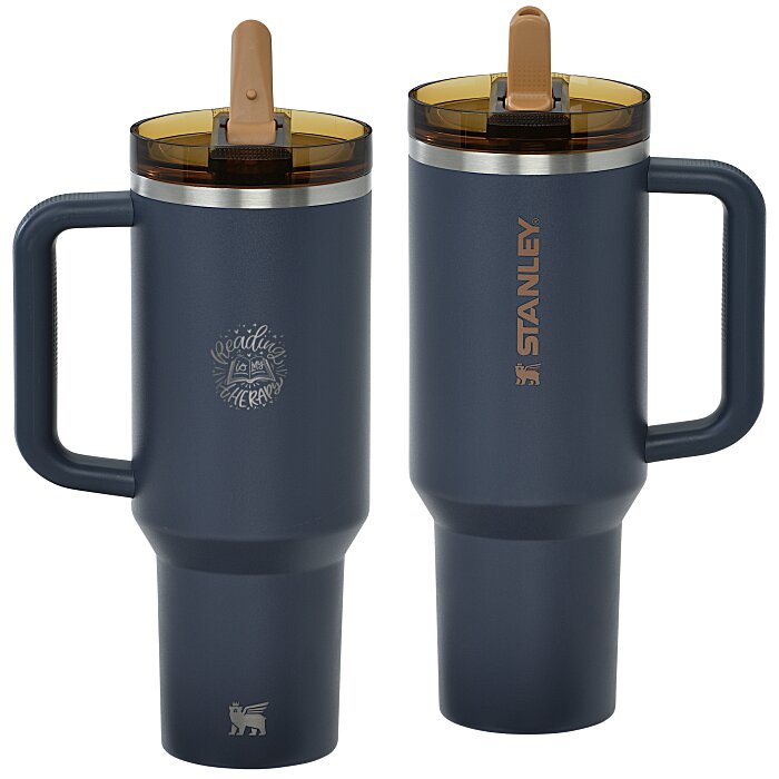 Custom Stanley Quencher ProTour Flip Straw Mug - 40 oz - Laser Engraved