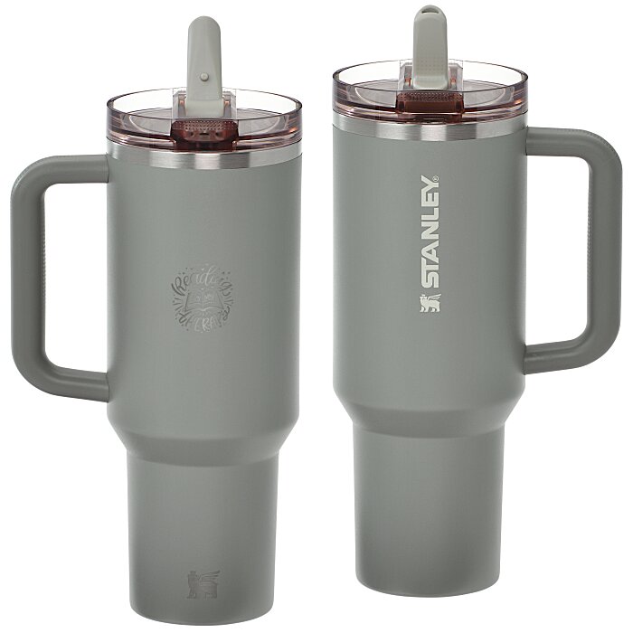 Custom Stanley Quencher ProTour Flip Straw Mug - 40 oz - Laser Engraved