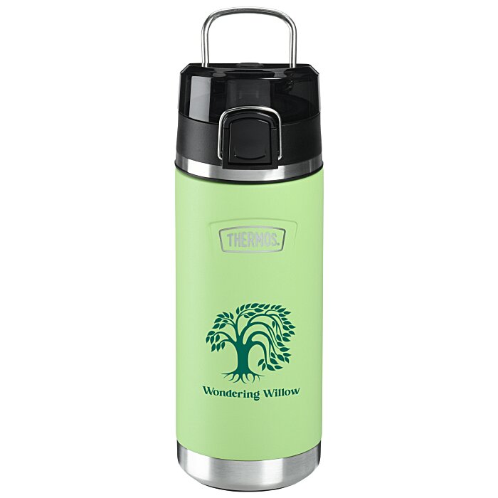Custom Thermos ICON Vacuum Hydration Bottle with Chug Lid - 18 ounces