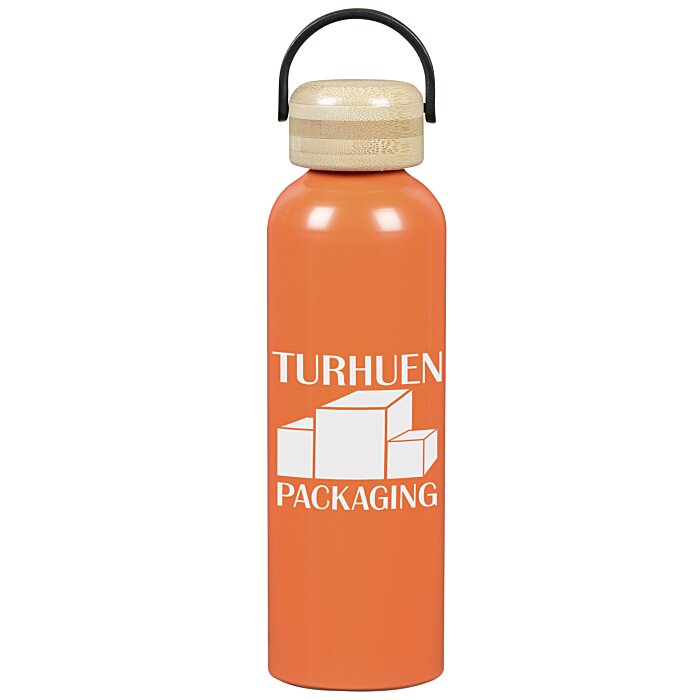 Custom Greenstone Aluminum Bottle - 24 oz - 24 hr