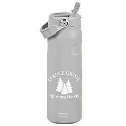Custom Stanley IceFlow Aerolight Vacuum Bottle with Flip Straw Lid - 24 oz.