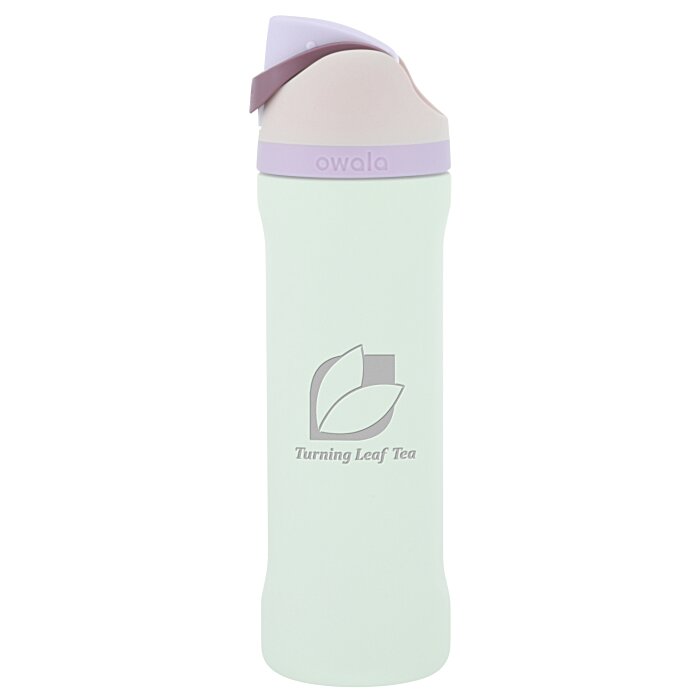 Custom owala FreeSip Vacuum Bottle - 24 oz. - Laser Engraved