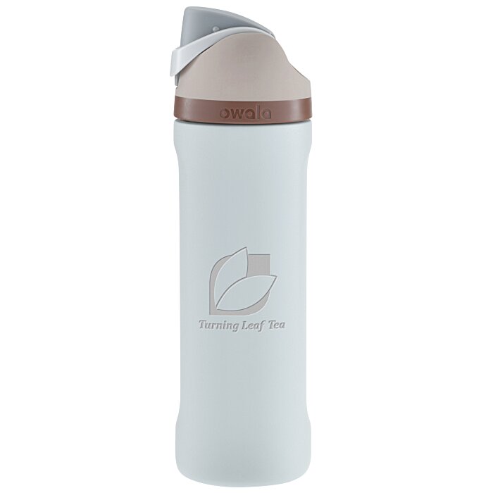 Custom owala FreeSip Vacuum Bottle - 24 oz. - Laser Engraved
