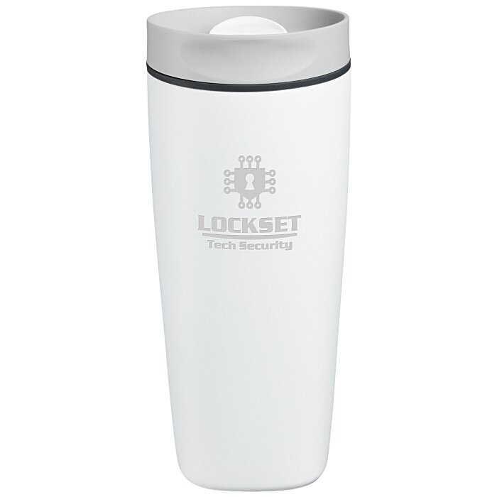 Custom owala SmoothSip Slider Vacuum Tumbler - 20 oz. - Laser Engraved