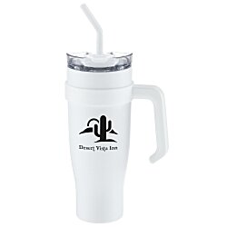 Custom Tugela Vacuum Mug with Straw - 40 oz.