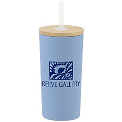 Custom Wren Vacuum Tumbler with Straw - 17 ounces - Closeout
