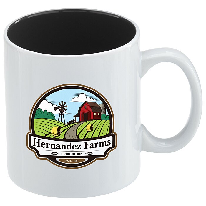 Custom Cabano Mug - 15 oz - Full Colour