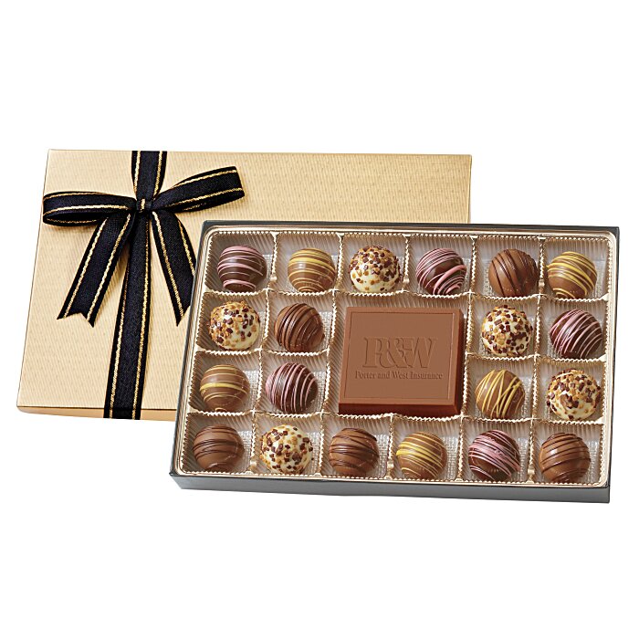 Custom Truffles & Chocolate Bar - 20-Pieces