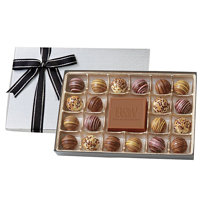 Custom Truffles & Chocolate Bar - 20-Pieces