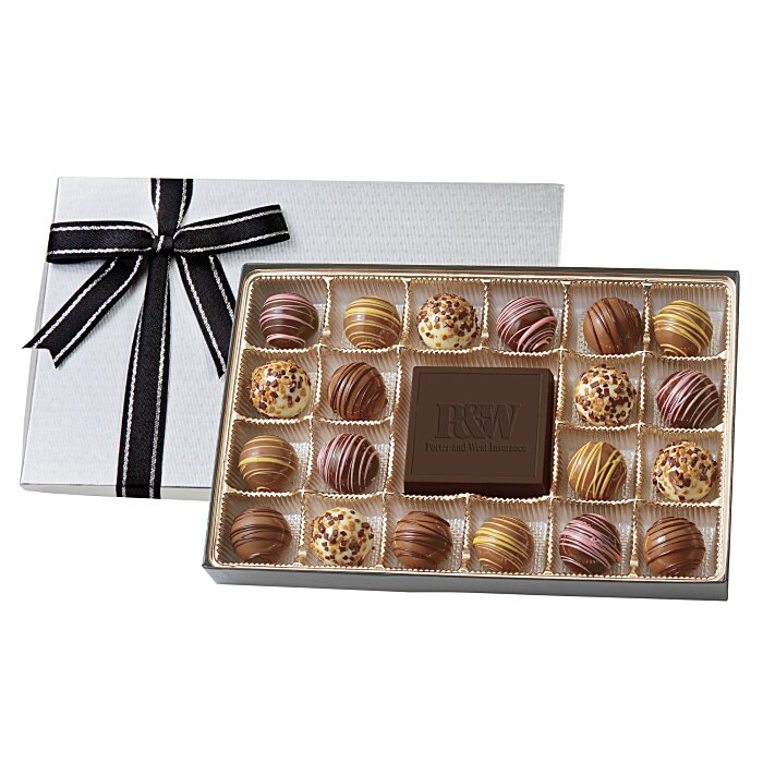 Custom Truffles & Chocolate Bar - 20-Pieces