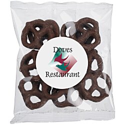 Custom Tasty Treats - Mini Milk Chocolate Pretzels