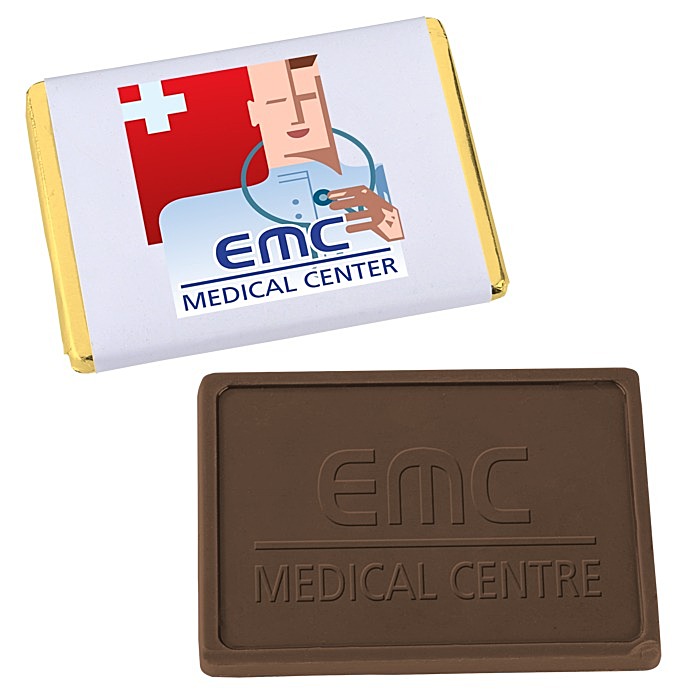 Custom Moulded Chocolate Bar - 1 ounce