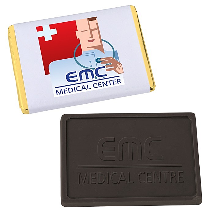 Custom Moulded Chocolate Bar - 1 ounce