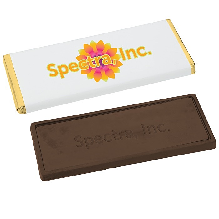 Custom Moulded Chocolate Bar - 1 3/4 ounces
