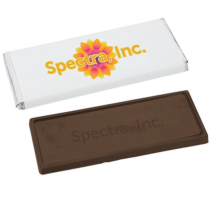 Custom Moulded Chocolate Bar - 1 3/4 ounces