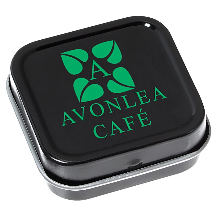 Custom Mini Square Mint Tin