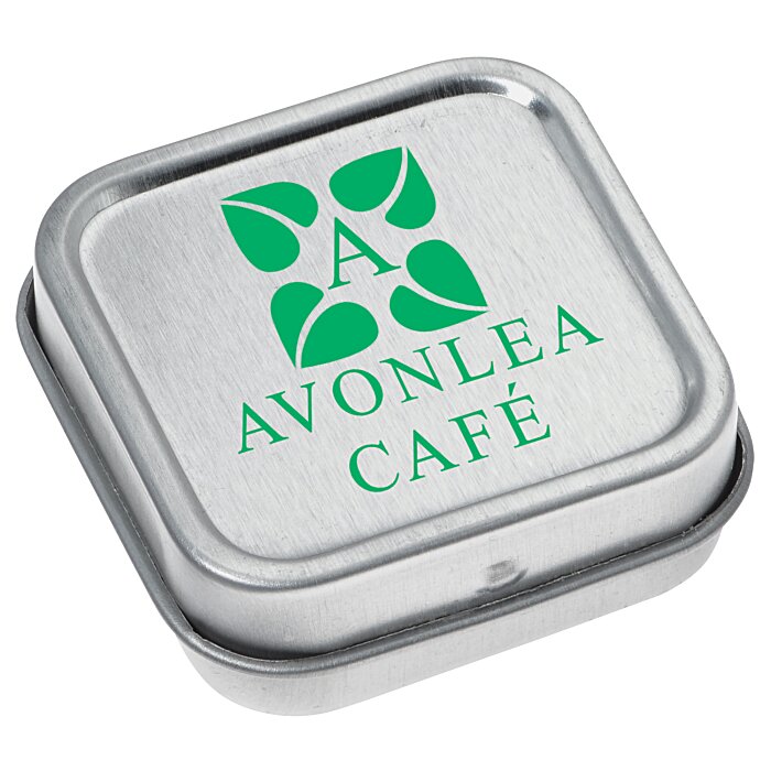 Custom Mini Square Mint Tin