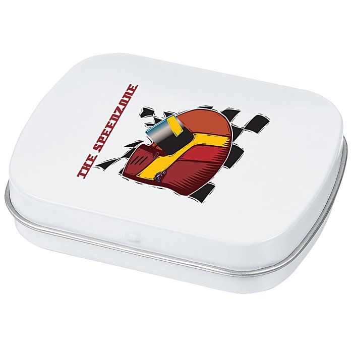 Custom Mint Tin with Shaped Mints - Car