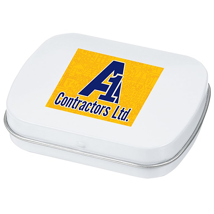 Custom Mint Tin with Shaped Mints - House