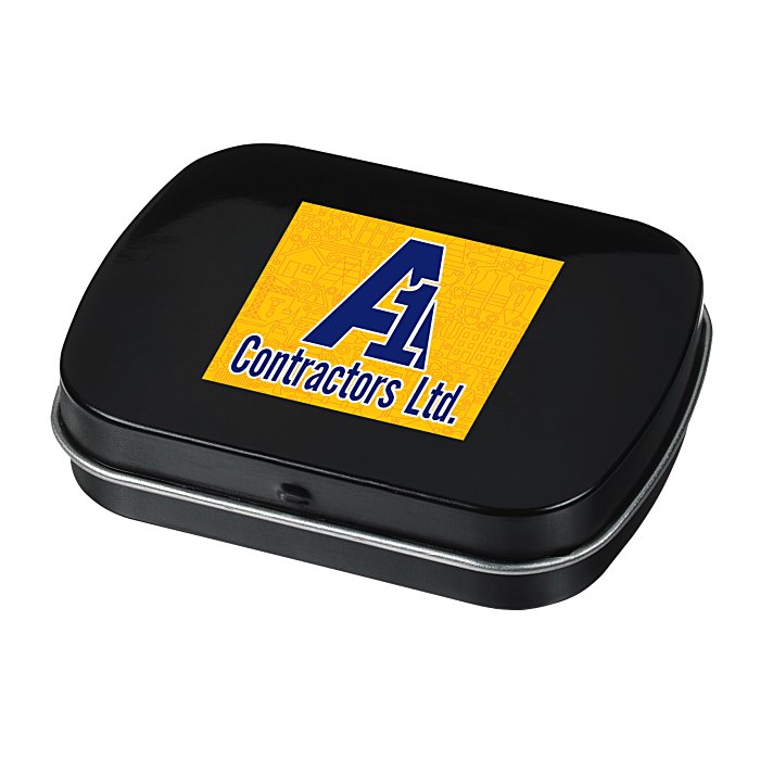Custom Mint Tin with Shaped Mints - House