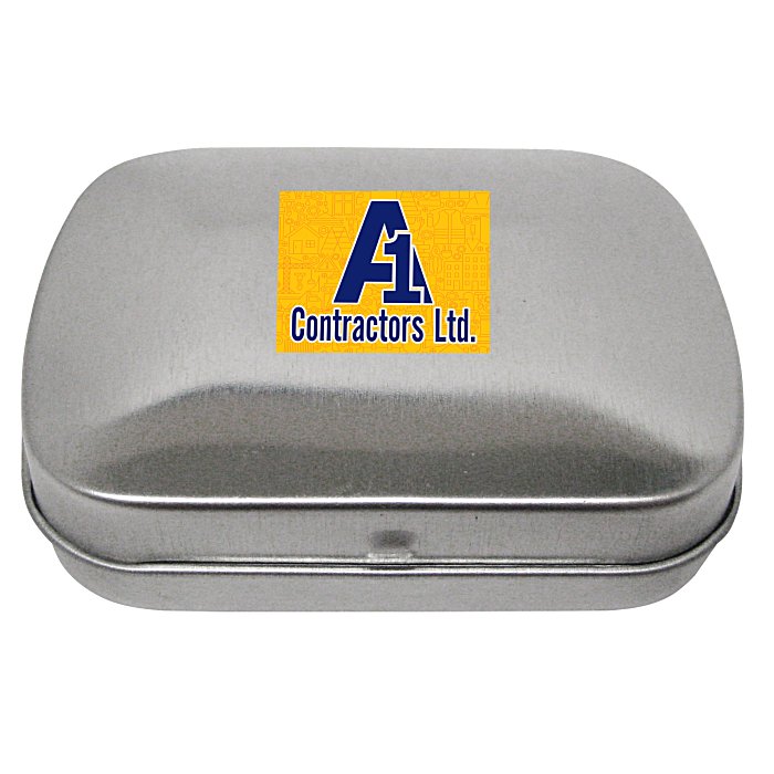 Custom Mint Tin with Shaped Mints - House