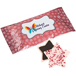 Custom Peppermint Bark Shapes - 1/2 ounce - Star