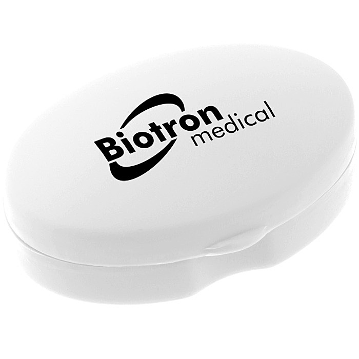 Custom Pill Box Oval Shape - Opaque