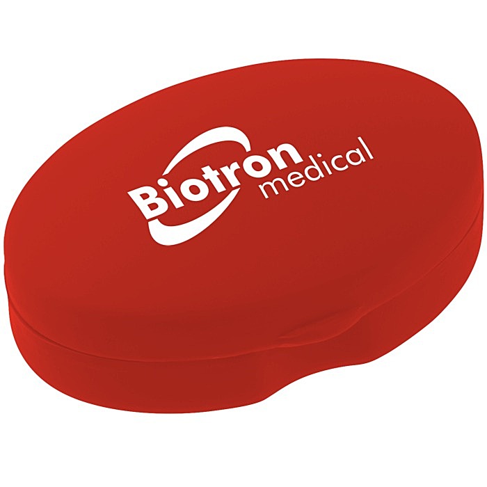 Custom Pill Box Oval Shape - Opaque