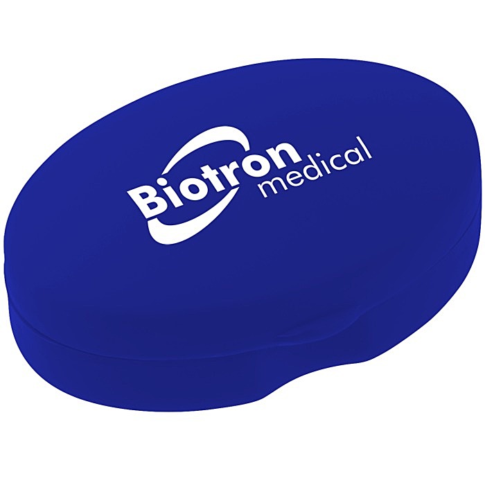 Custom Pill Box Oval Shape - Opaque