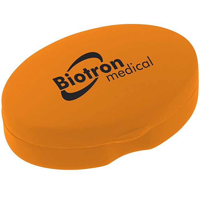 Custom Pill Box Oval Shape - Opaque