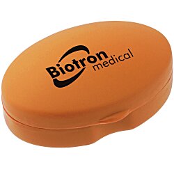 Custom Pill Box Oval Shape - Opaque
