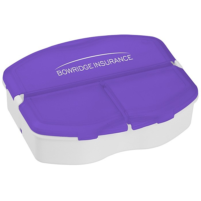 Custom Tri-Minder Pill Box - Translucent