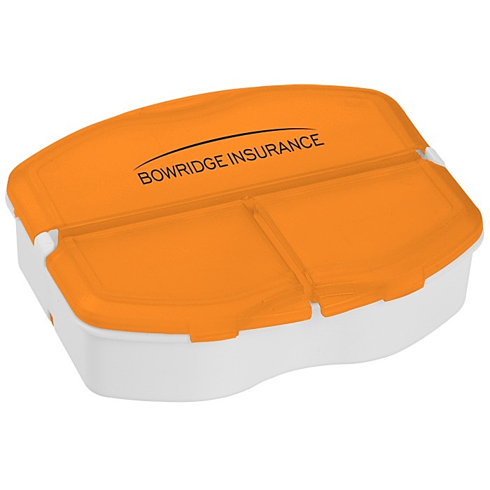 Custom Tri-Minder Pill Box - Translucent