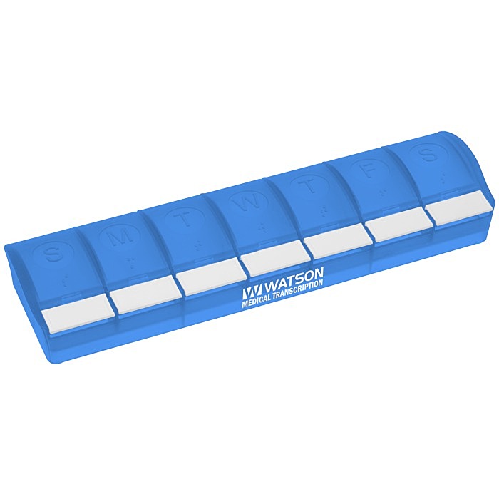 Custom All Week Snappy Pill Box - Colours