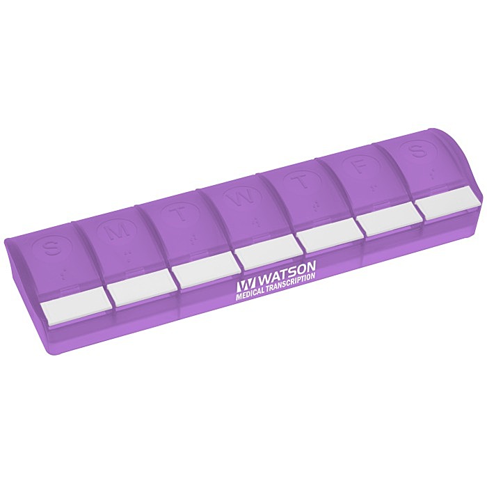 Custom All Week Snappy Pill Box - Colours