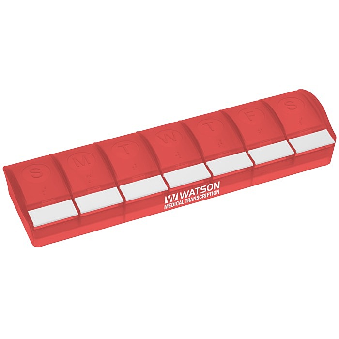 Custom All Week Snappy Pill Box - Colours