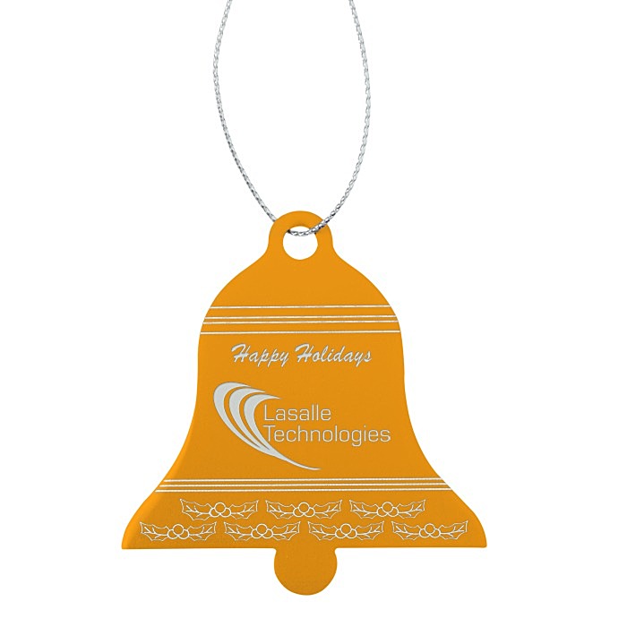 Custom Coloured Aluminum Ornament - Bell