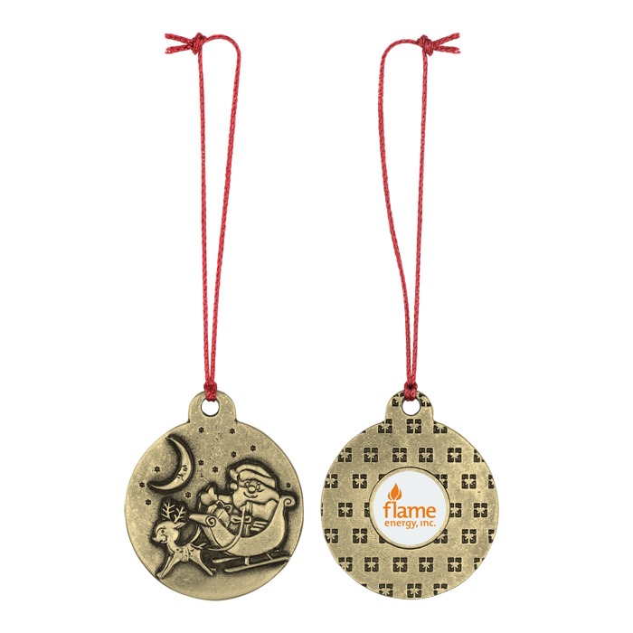 Custom Classic Ornament - Santa