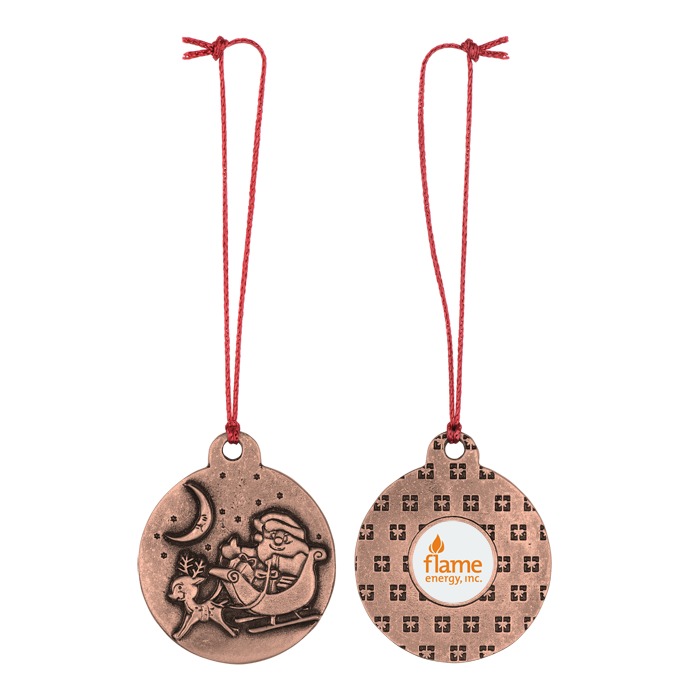 Custom Classic Ornament - Santa