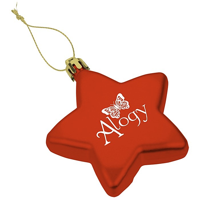 Custom Flat Star Ornament